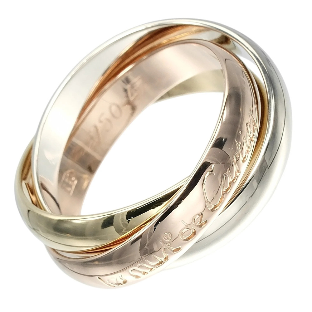 CARTIER 18k Gold Trinity Ring - Picture 1 of 9
